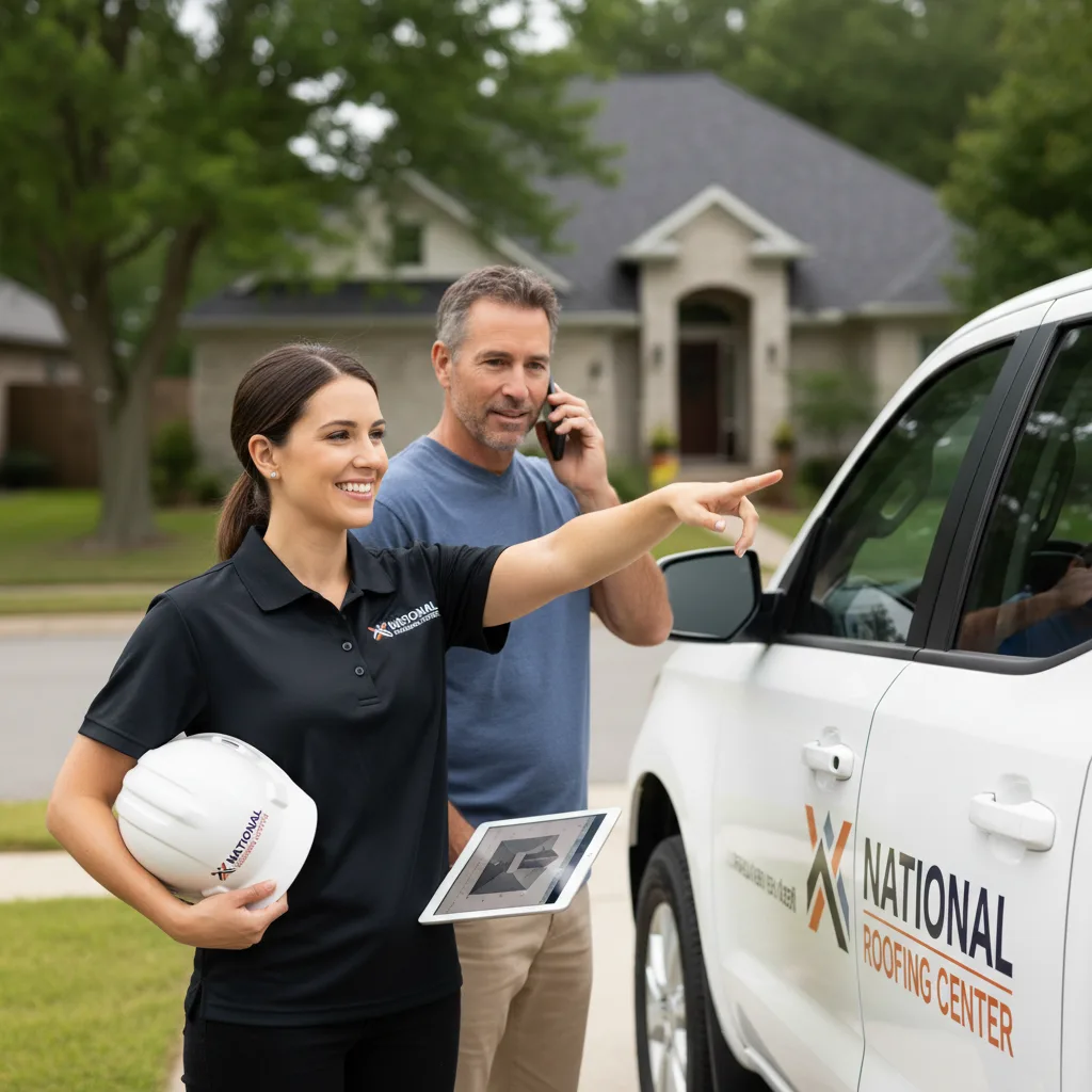 National Roofing Center customer support in Pollok
